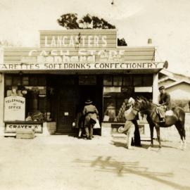 Lancaster's Store, Silverstream, 1943; (1)