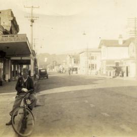 Main Street, looking east from opposite Princes Street, 1943.