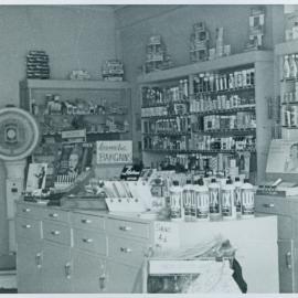 Trentham Pharmacy, 455A Main Road, 1963.