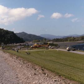 River Road opening; looking east from Silverstream