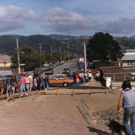 River Road opening; view looking along Moonshine Road