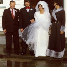 Mawai Hakona; Paul Nicholls Wedding to Desma Karaitiana; 1975