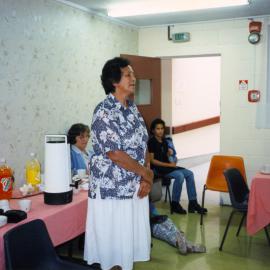 Māwai Hakona; Grace Nicholls; Rania and son at back