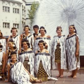 Māwai Hakona 1973; Sydney Opera House opening 13; at El Alamein fountain