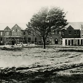 St Patrick's College; construction site from the south, 1930