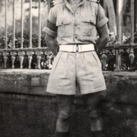 Military Service, World War II; Eric Wood, 1943 October Cairo