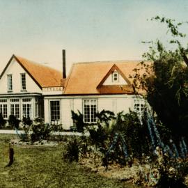 Old house; Barton homestead; 'The Manor House', Trentham; demolished in 1938.