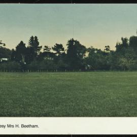 Old house; Barton homestead; 'The Manor House', seen from Memorial Park.