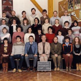 Maidstone Intermediate, Staff; 1984