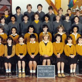 Maidstone Intermediate, Room 5; 1985