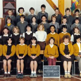Maidstone Intermediate, Room 11; 1985
