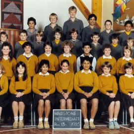 Maidstone Intermediate, Room 13; 1985