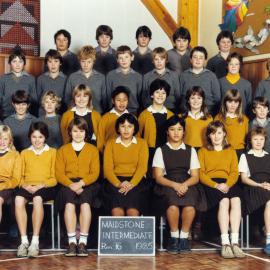 Maidstone Intermediate, Room 16; 1985
