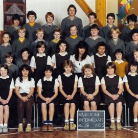 Maidstone Intermediate, Room 18; 1985