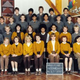 Maidstone Intermediate, Room 23; 1985