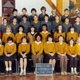 Maidstone Intermediate, Room 24; 1985