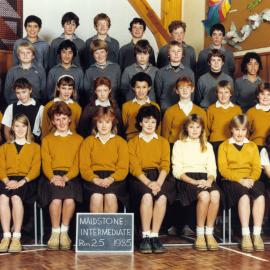 Maidstone Intermediate, Room 25; 1985
