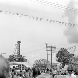 Upper Hutt Queen Carnival Parade 005; Queen of the Carnival.