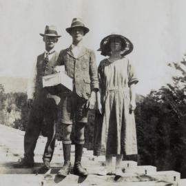 J.A., Hector and Myrtle Hazelwood, Maymorn