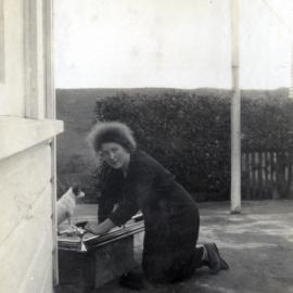 Hazelwood family, 1924; (August) Nicks Ormondville