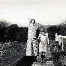 May Poulson and daughter Eda