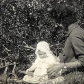 May Poulson and daughter Eda