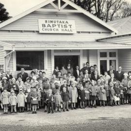 Brown Owl - Rimutaka Baptist Church 002; church dedication and opening?