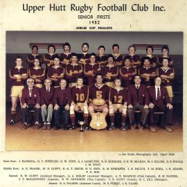 Upper Hutt Rugby Football Club 1982 Senior Firsts