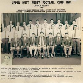 Upper Hutt Rugby Football Club 1990 Junior Eights