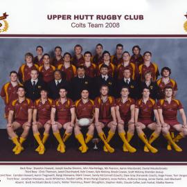 Upper Hutt Rugby Football Club 2008 Colts