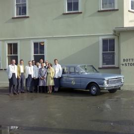 Quinn's Post; fund-raising for Crippled Children Society, 1966