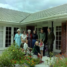 Bradley family; 4 generations? Julia right of centre, Richard at right.