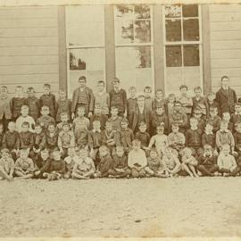 Upper Hutt Primary School; class photo, 1907 or 1908; boys