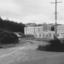 Ministry of Works railway siding, Trentham Camp: Image 2 of 4 - February 1976.