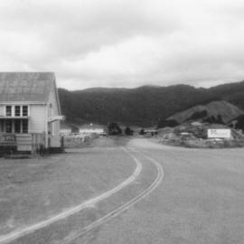 Ministry of Works railway siding, Trentham Camp: Image 3 of 4 - February 1976.