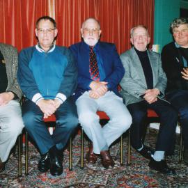 Silver Stream Railway Inc.; incumbent and former presidents at Society dinner - 2001.