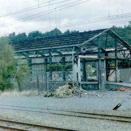 Railways; Upper Hutt goods shed, from the north-west.