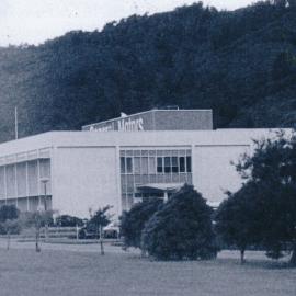 General Motors factory administration building, Upper Hutt, circa 1984.