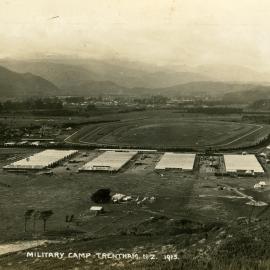 Trentham Camp and Racecourse 1915