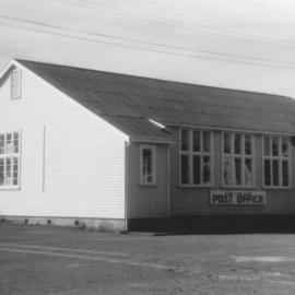 Trentham Camp Post Office on its original site; December 1975.