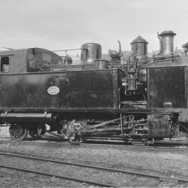 New Zealand Railways locomotive, H 0-4-2 T class; number 201, at Upper Hutt.