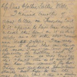 Christie Letter 19 August 1917