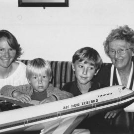 Mary Richardson wins trip for four to Disneyland in Cobb & Co promotion.