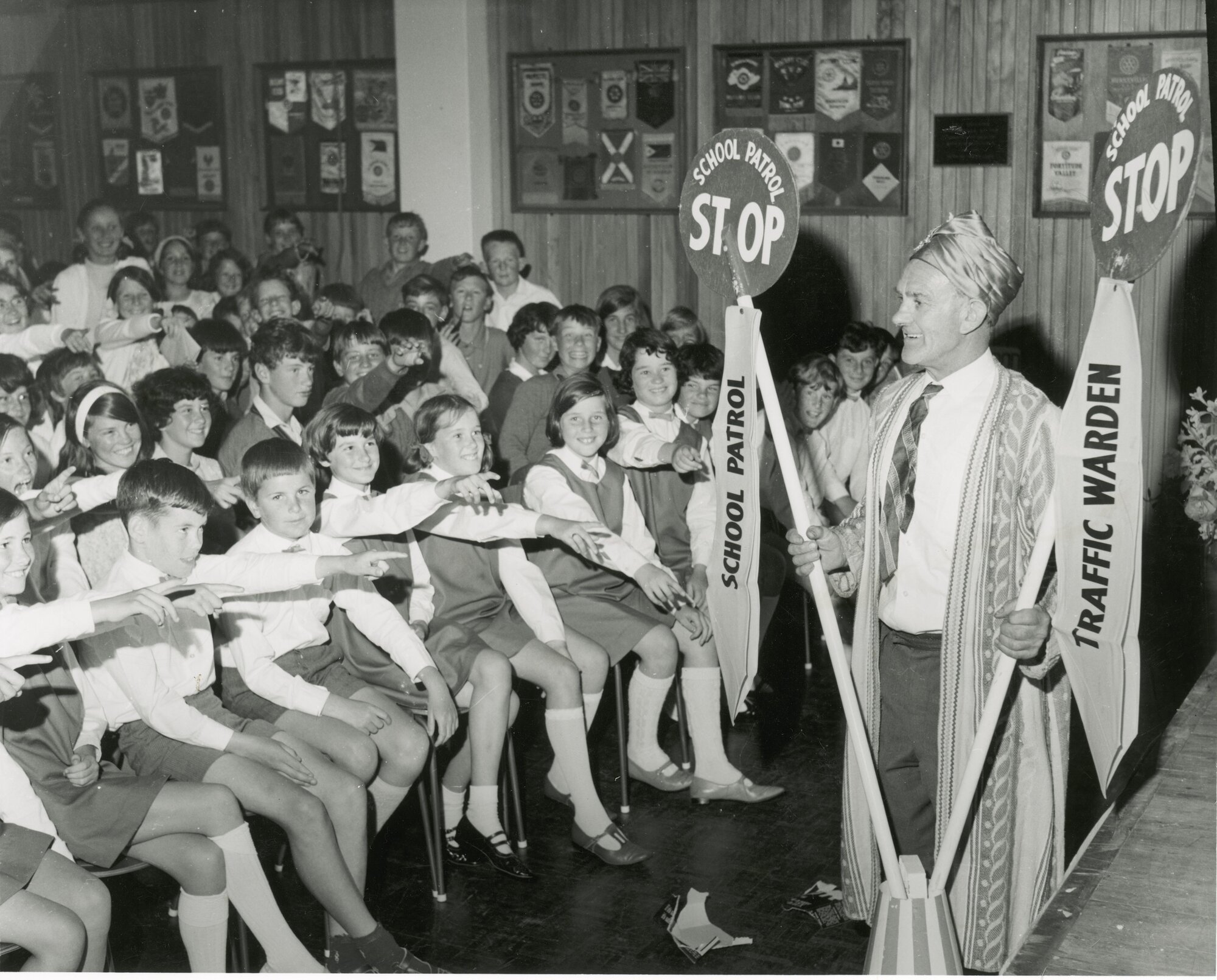 School Patrol Christmas party.