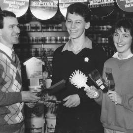 School-painting project, Sataouatu Junior High School, Samoa; supporters.