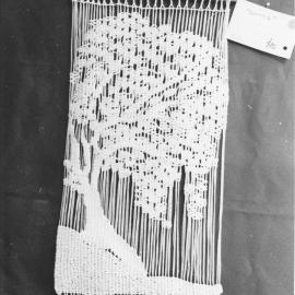 Community Gallery; November exhibition; woven tapestry; 'Summer', by Audrey Harper.