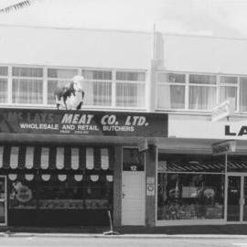 Main Street, 1997, south side; No. 14;  McLays  Meat Co, Ltd.