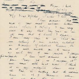 Christie Letter 20 June 1917