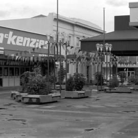 Main Street, c.1975; west end of pedestrian precinct, looking west