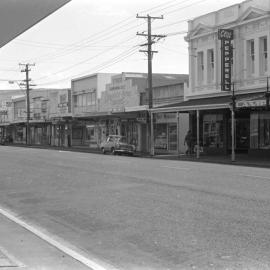 Main Street, c.1974; north side, looking west from Geange Street